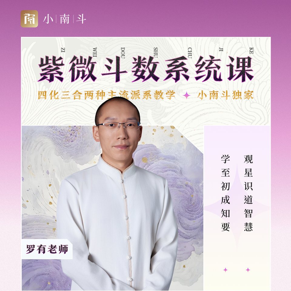 紫微斗数系统课 課程封面